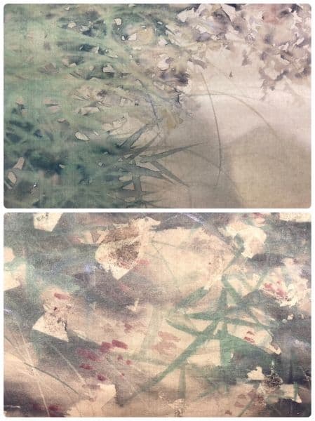 「猛虎」絹本 大幅 掛軸〈タイガース・阪神〉