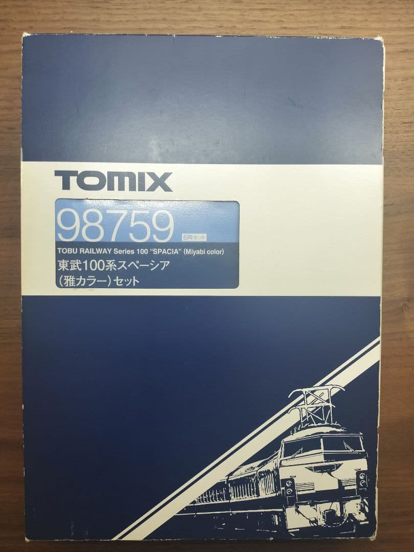 TOMIX 東武100系スペーシア 雅カラーセット
