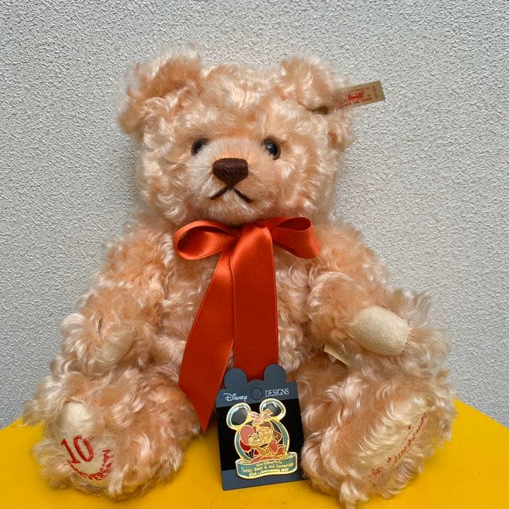 シュタイフ1997年WDW10周年限定テディベア　THEN