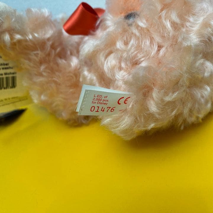 シュタイフ1997年WDW10周年限定テディベア　THEN