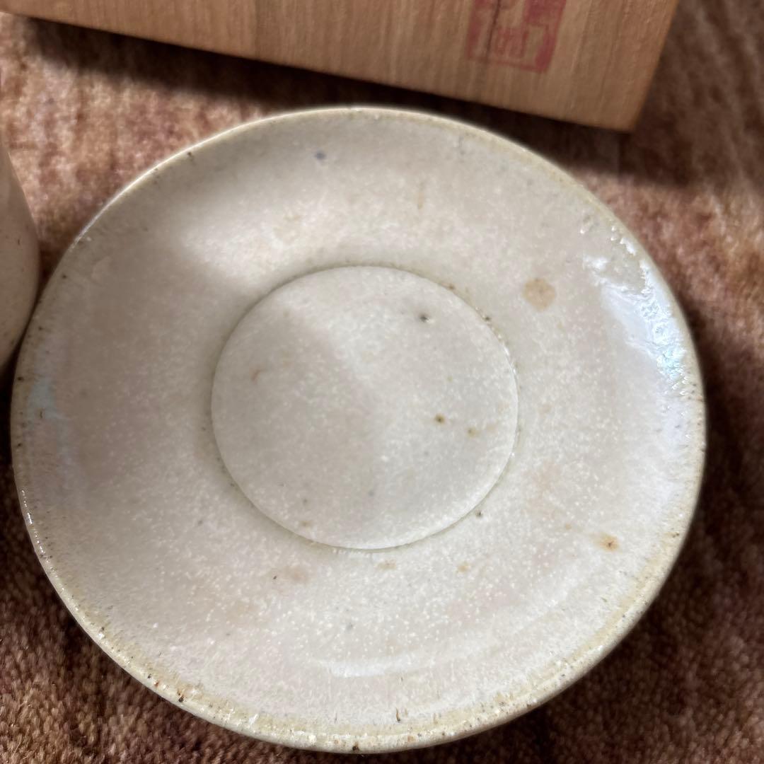 韓国 伝統陶芸家 申正煕　コーヒーカップ共箱