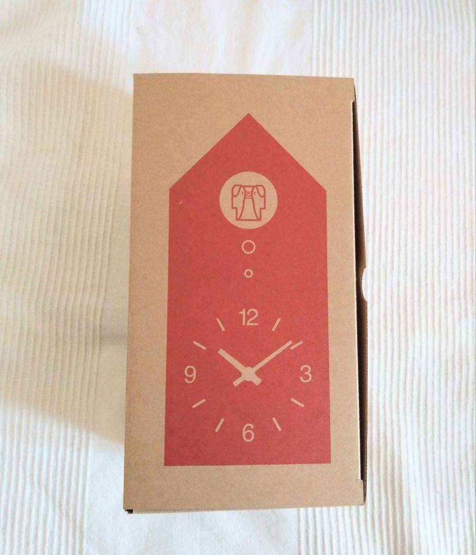 無印良品 鳩時計 小サイズ 数量限定 クリスマスカラー レンガ