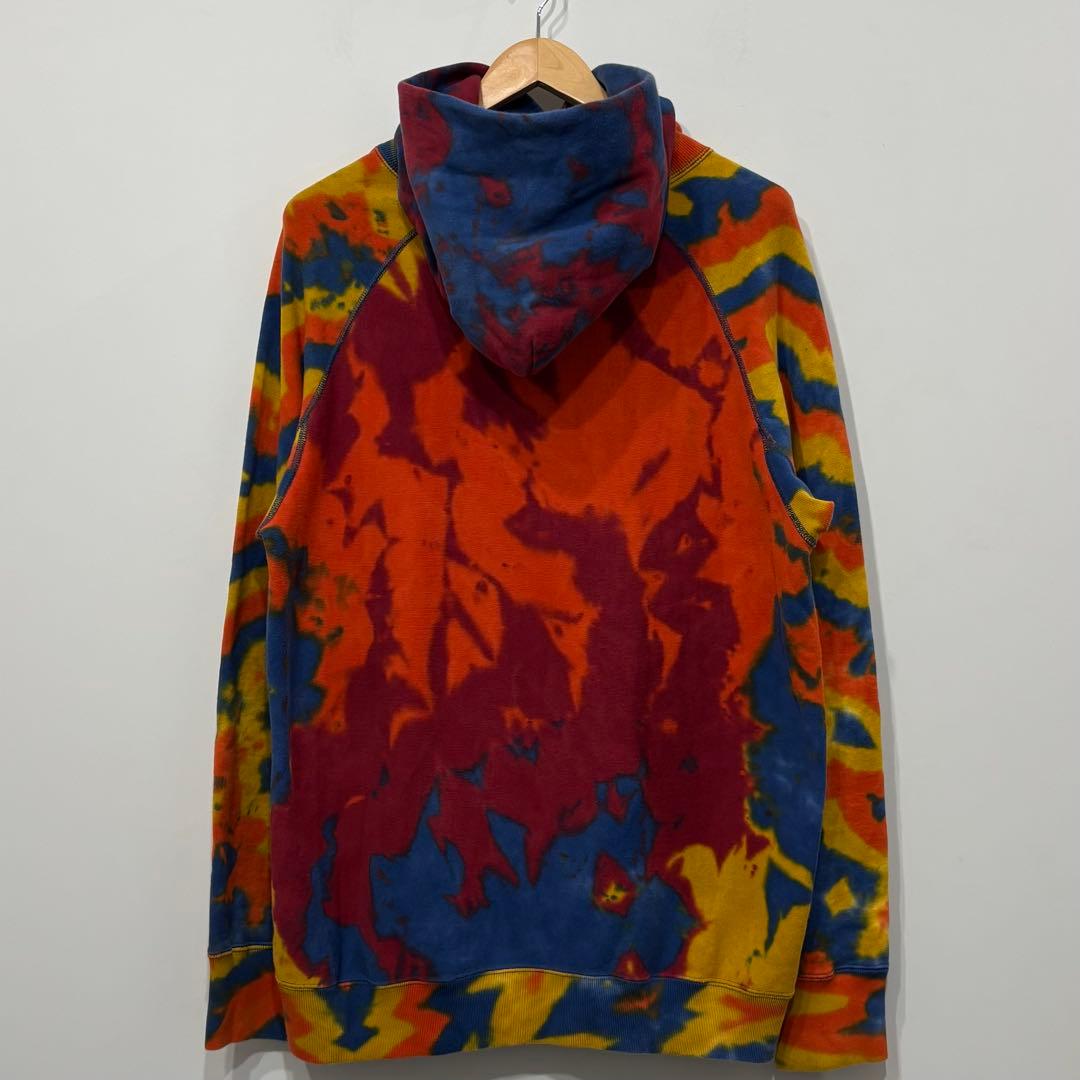 美品 京都伊勢丹 限定 ブルーナボイン タイダイ 染めスウェット パーカー XL