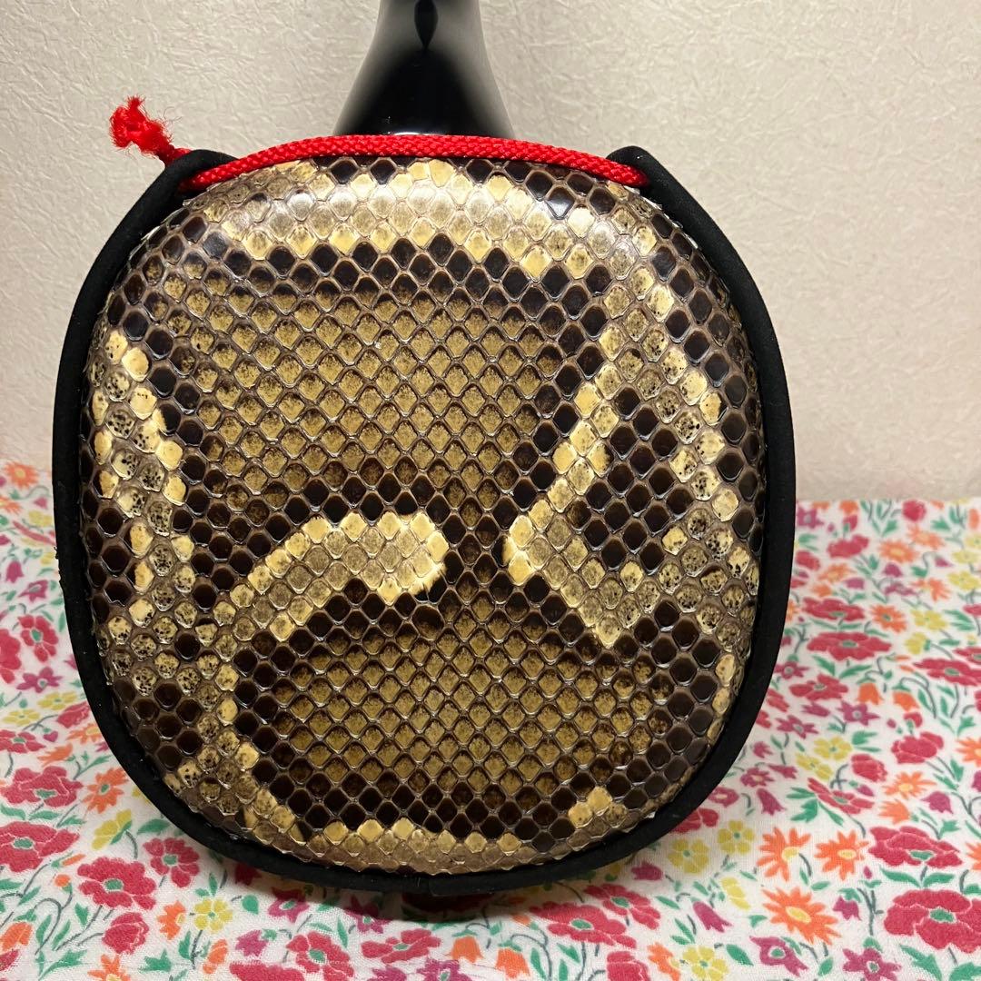 格安美品！【宮里三線】沖縄三線 本革 教本ケースセット 三線初中級心者