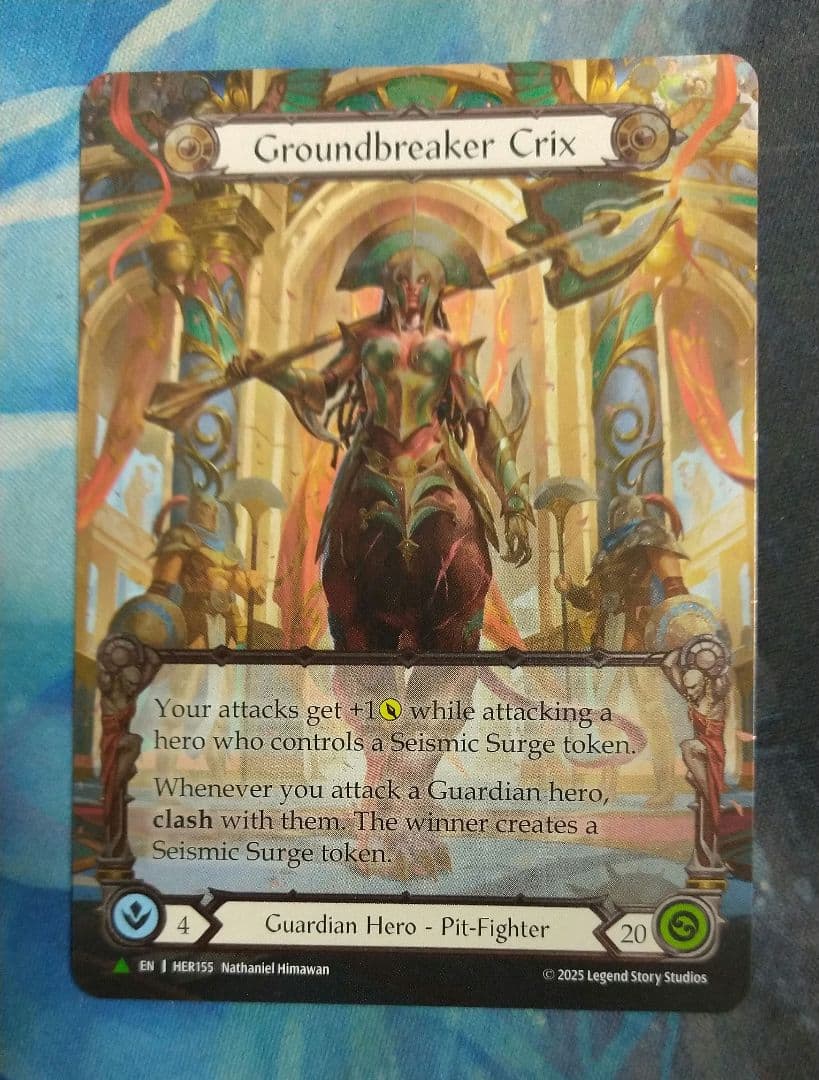 FAB Groundbreaker Crix HER MCF英語版