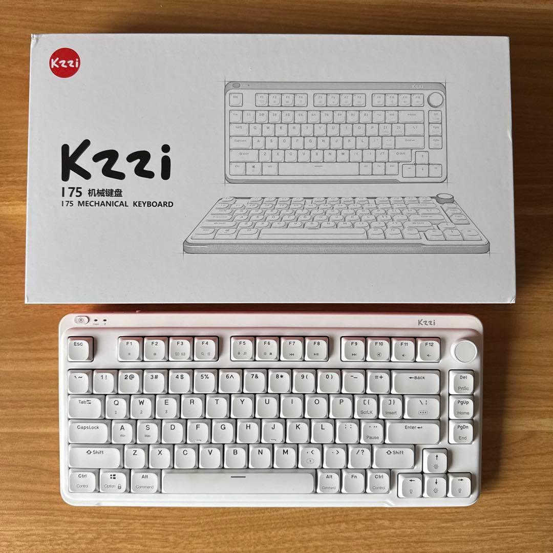 Kzzi I75 ロープロファイルキーボード　ゲーミング　メカニカルキーボード
