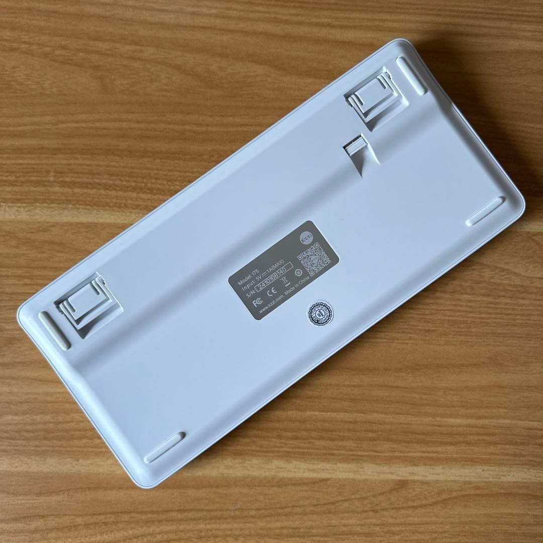 Kzzi I75 ロープロファイルキーボード　ゲーミング　メカニカルキーボード