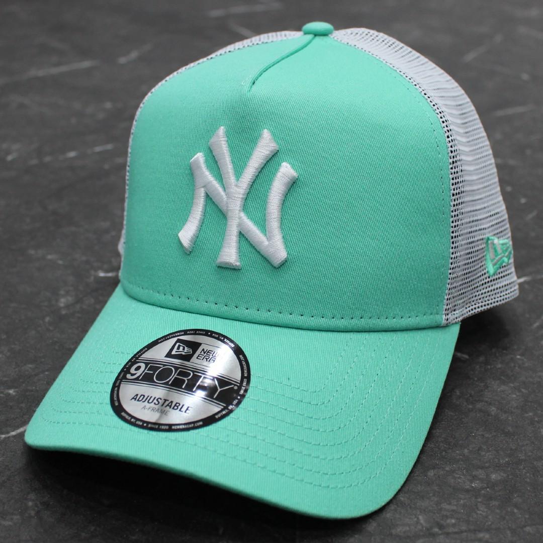 NEW ERA NY ヤンキース メッシュキャップ 海外モデル ミント
