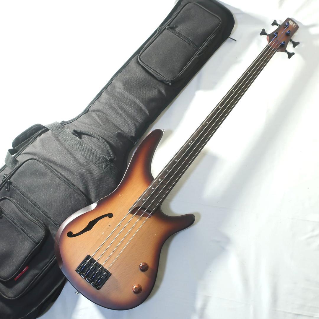 Ibanez SRH500F フレットレスベース ケース付 弦交換済