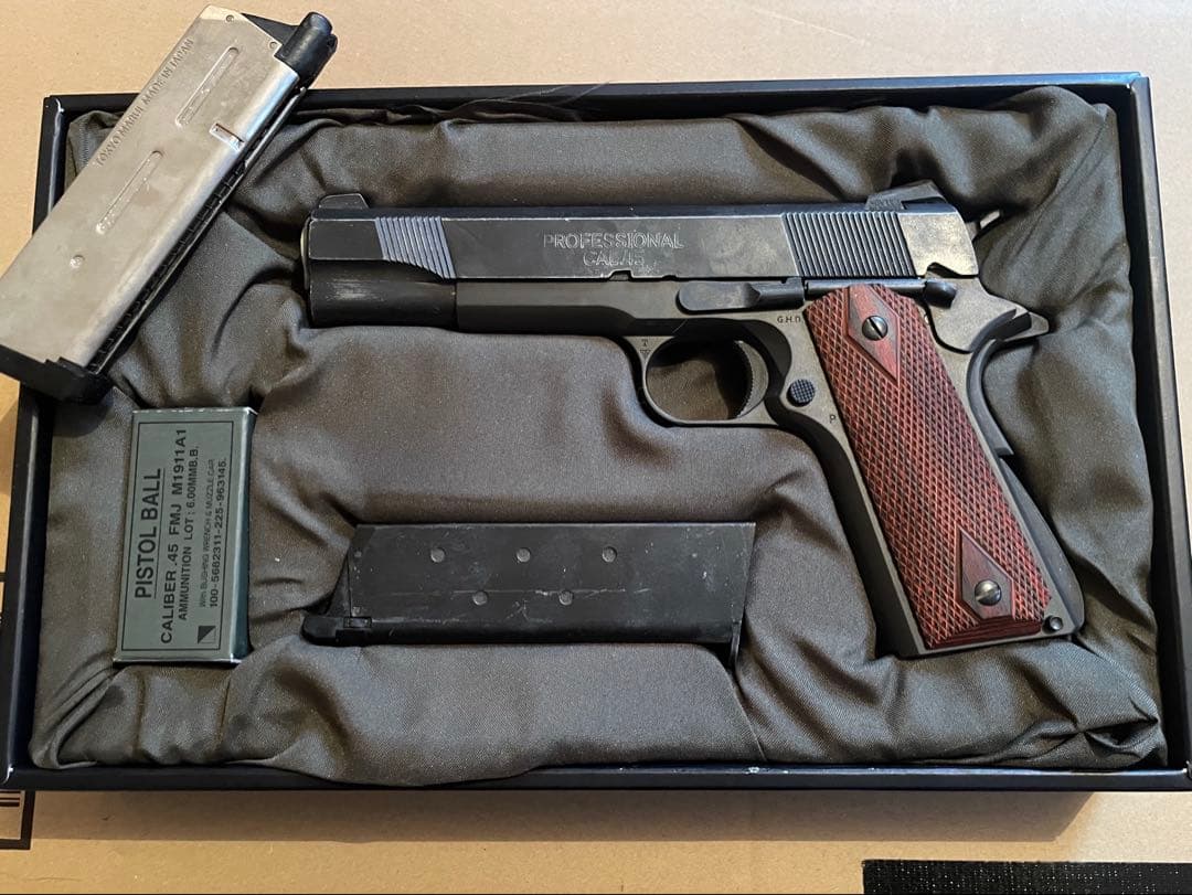 東京マルイm1911a1カスタム。ダメージ塗装