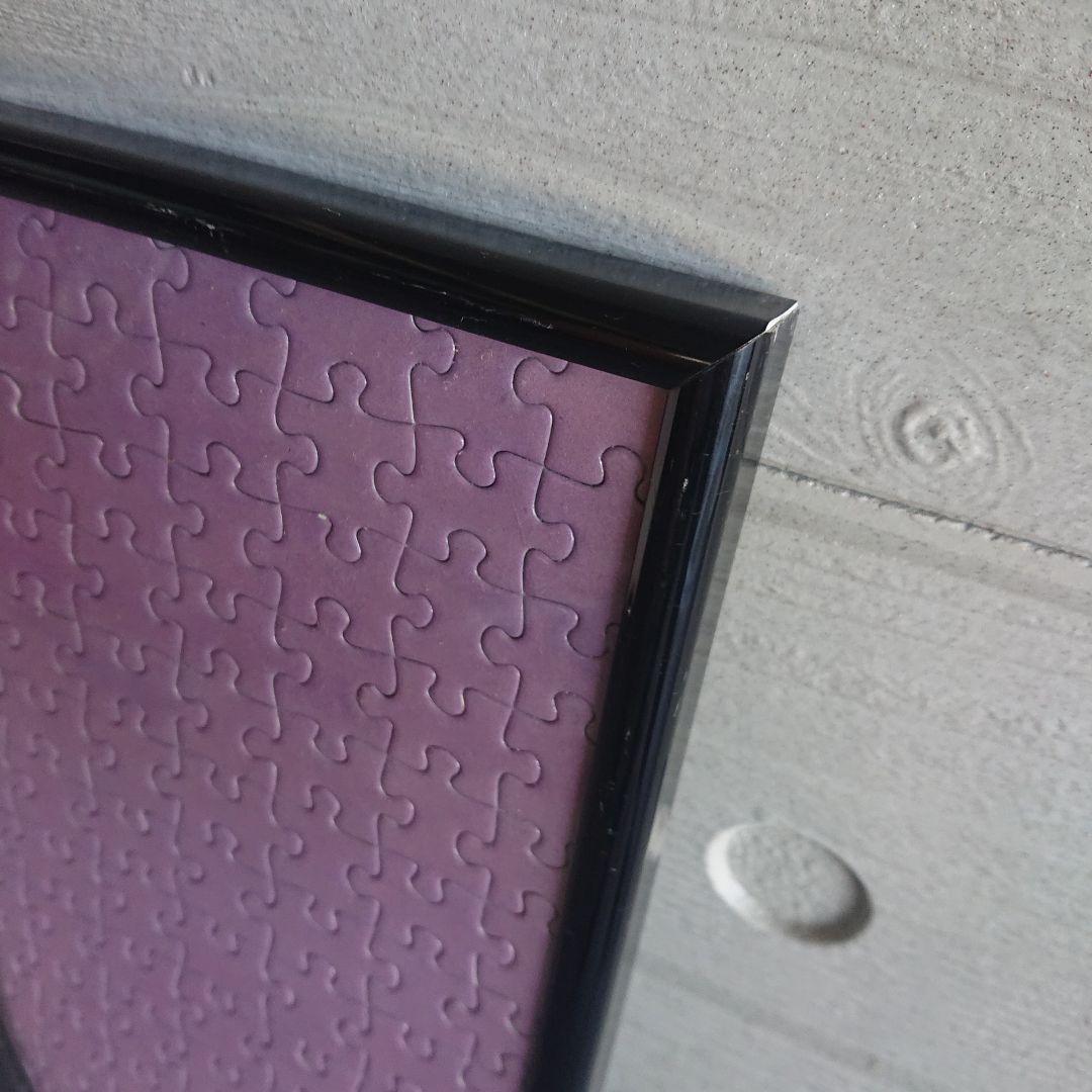 鶴田 一郎 紫の想い 希少 レア 美人画 ノエビア パズル 完成品 額付