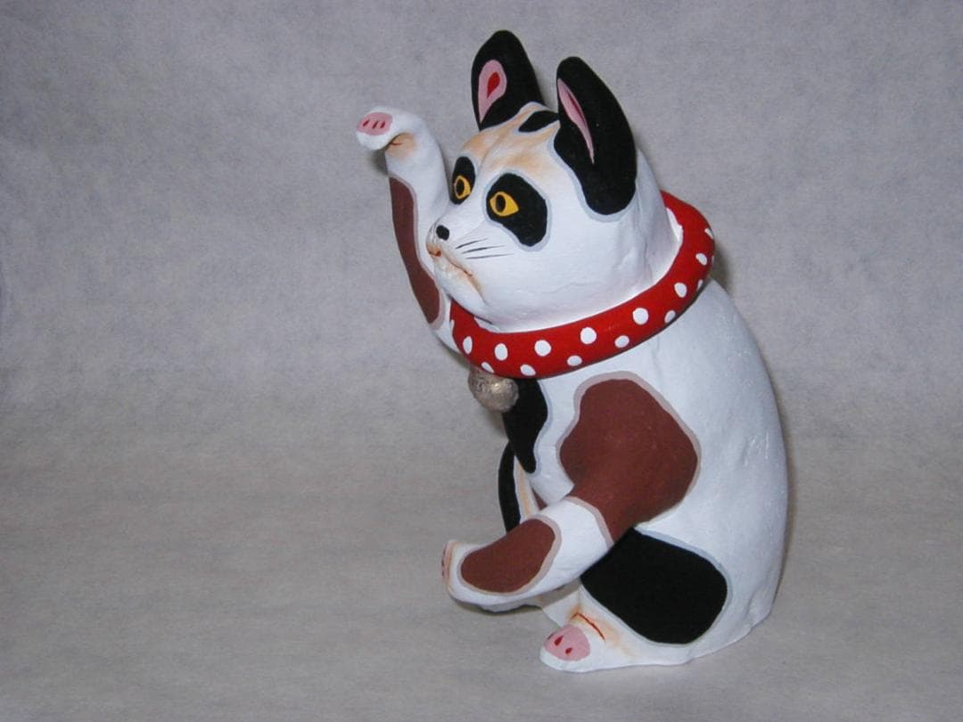 郷土玩具「小幡人形（招猫）」【 送料確認用出品 】