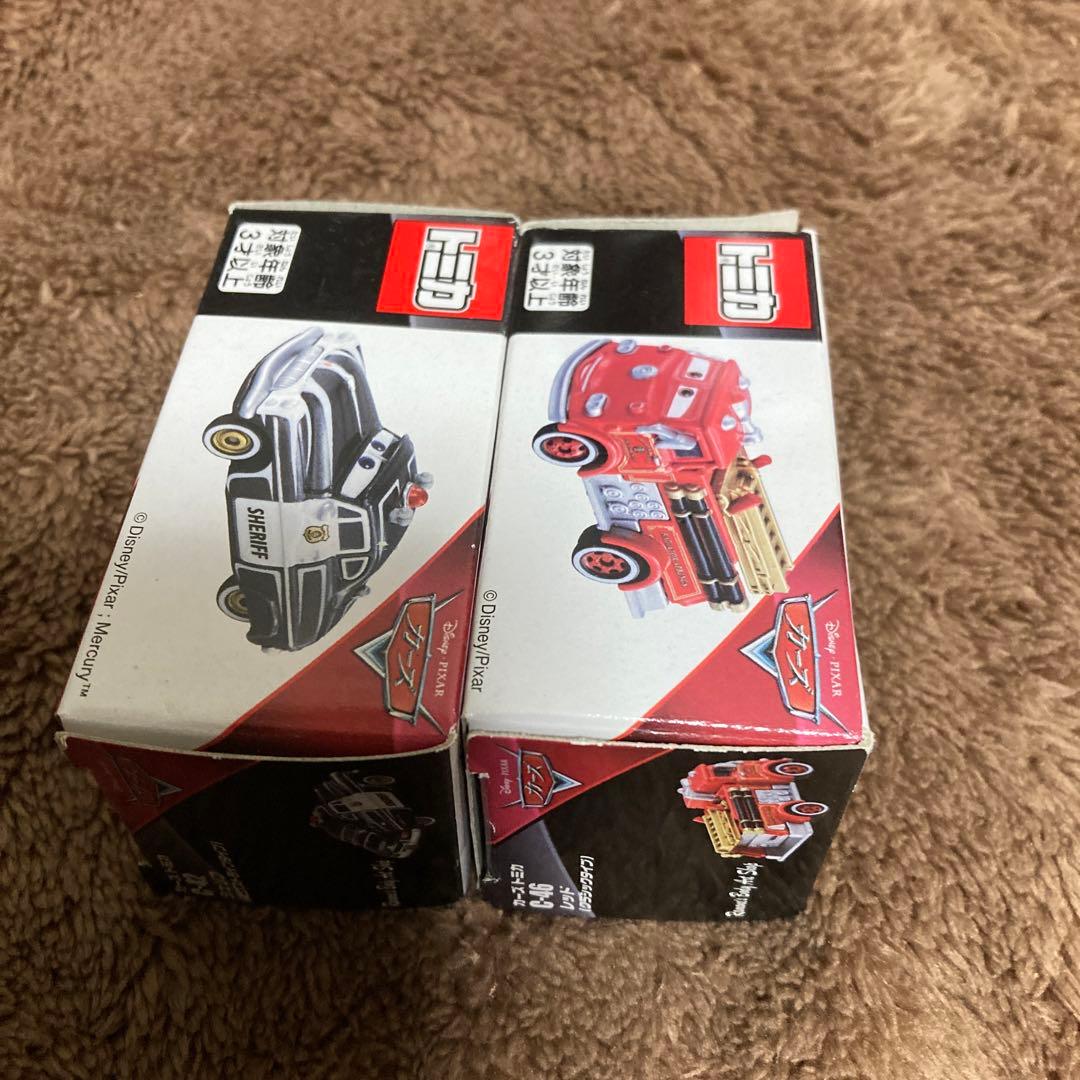 カーズトミカ　廃盤シェリフ&レッドまとめ売り