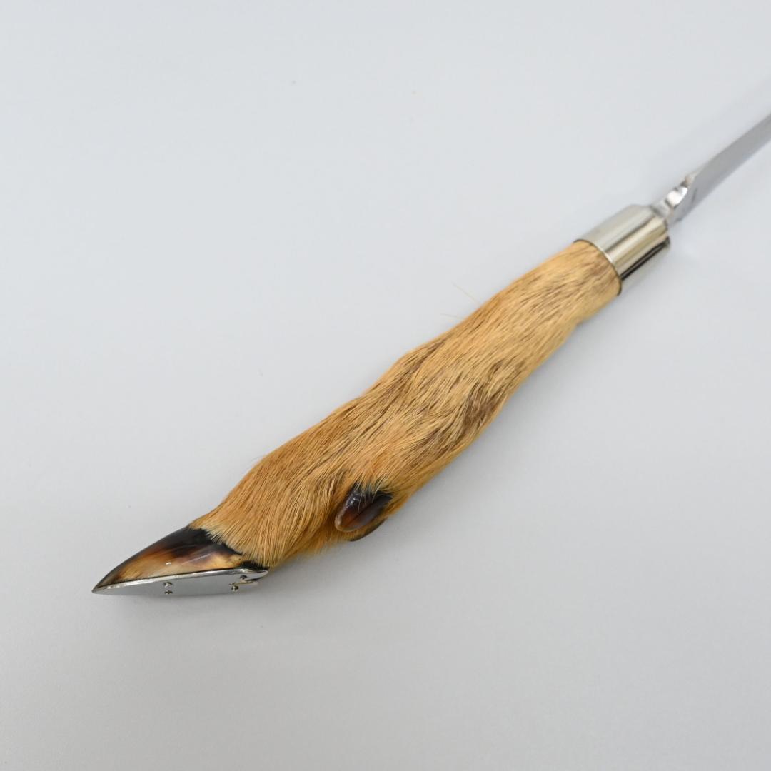 ■ 46002★HERMES ペーパーナイフ 鹿 レターオープナー　小物