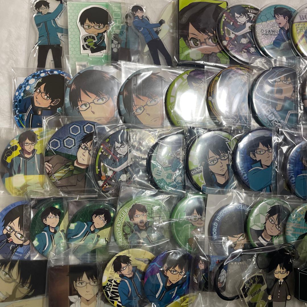 ワールドトリガー ワートリ　三雲修　缶バッジ　キーホルダー　グッズまとめ売り