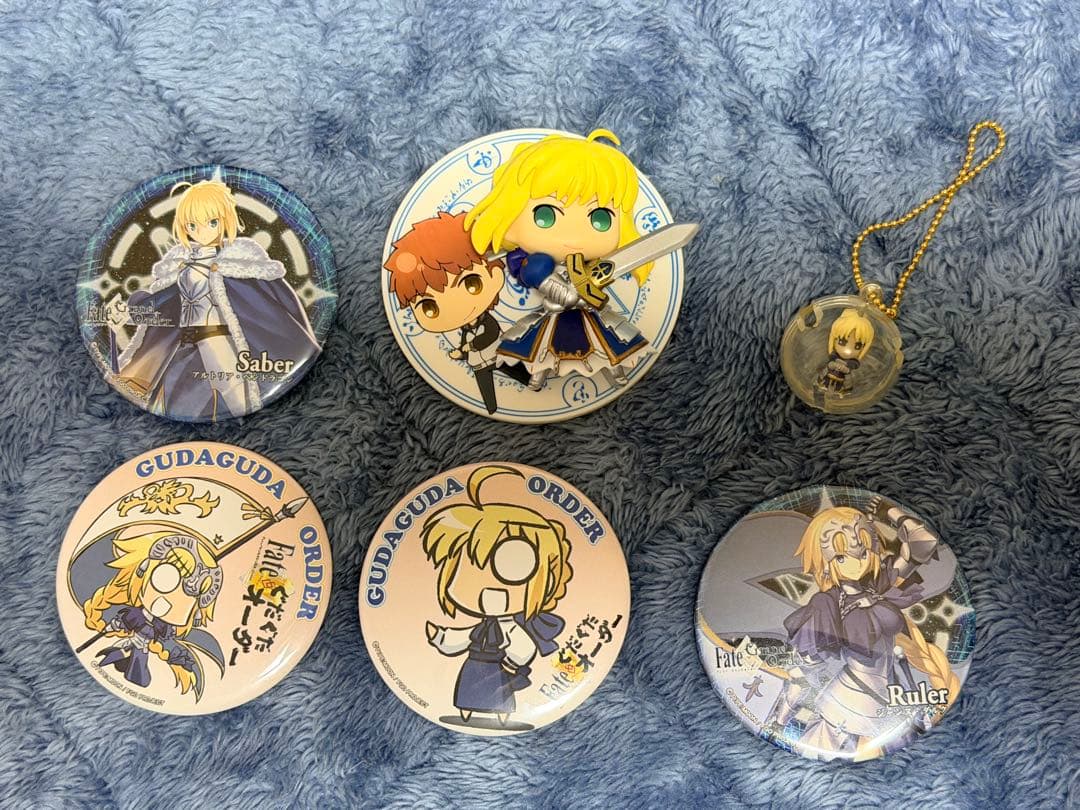公*o様 fate FGO ストラップ　缶バッジ　チャーム　30点まとめセット