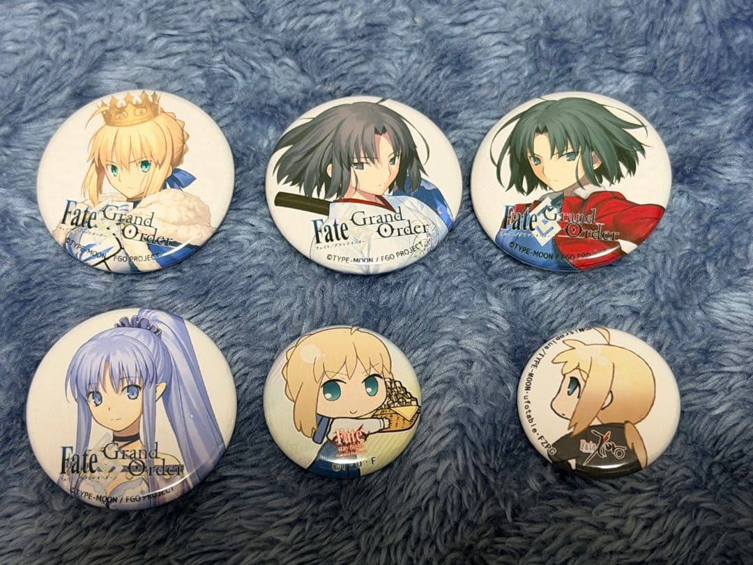 公*o様 fate FGO ストラップ　缶バッジ　チャーム　30点まとめセット