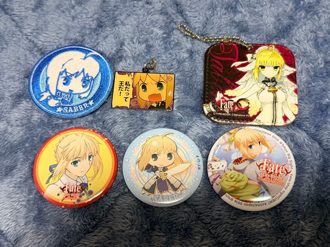 公*o様 fate FGO ストラップ　缶バッジ　チャーム　30点まとめセット