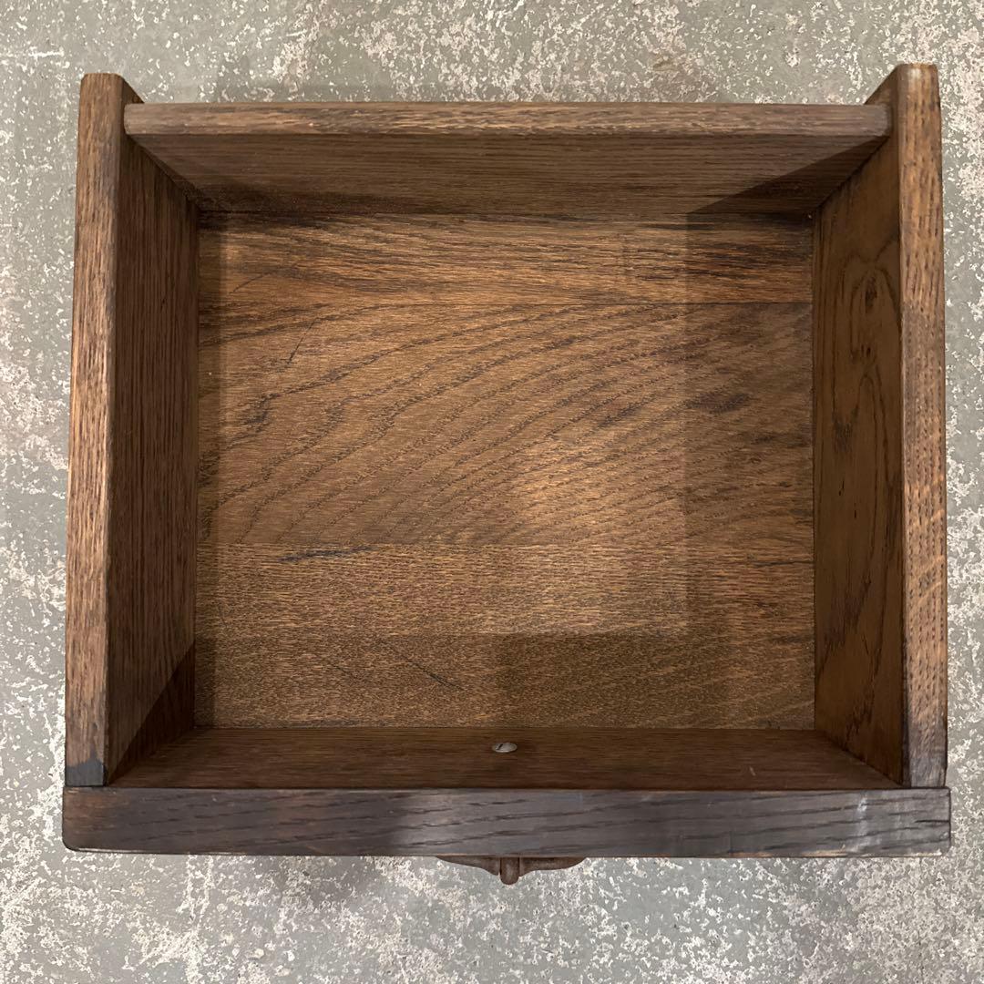 ビンテージ　木製サイドテーブル　ベッドサイドテーブル