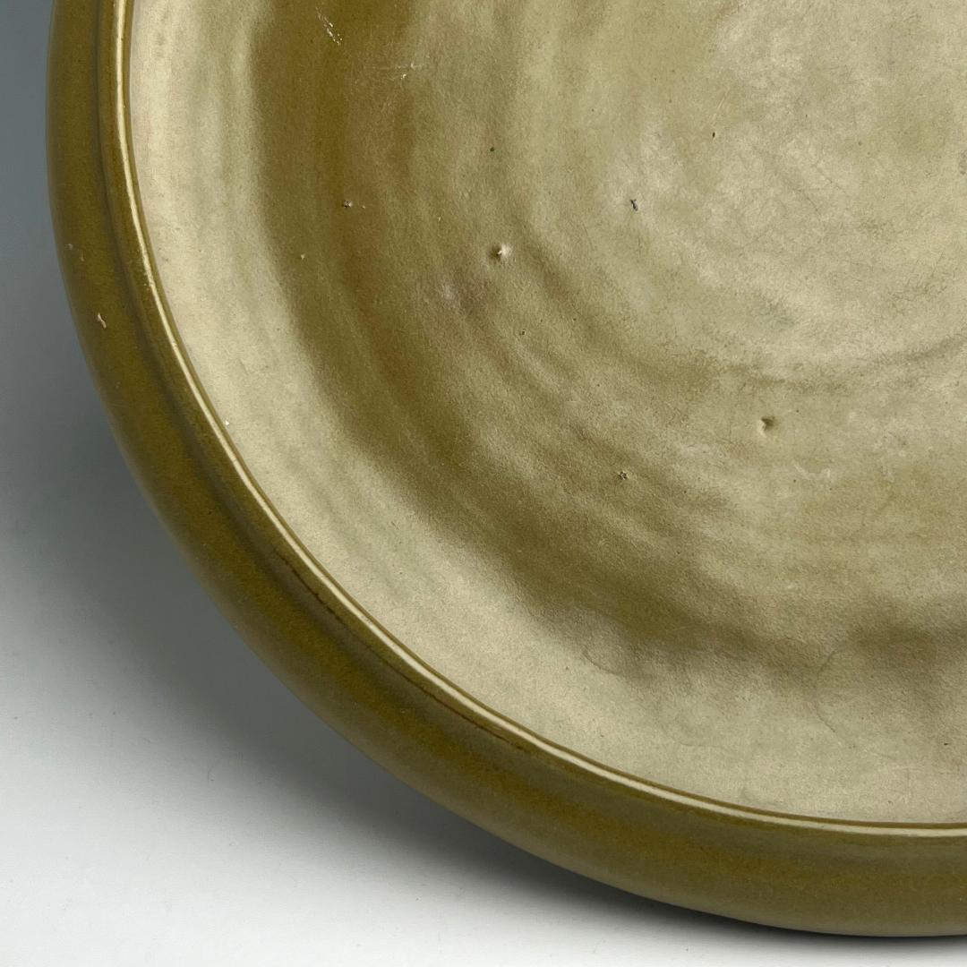 蕎麦釉 茶葉末釉水盤 中国古玩 中国美術 唐物 擺件