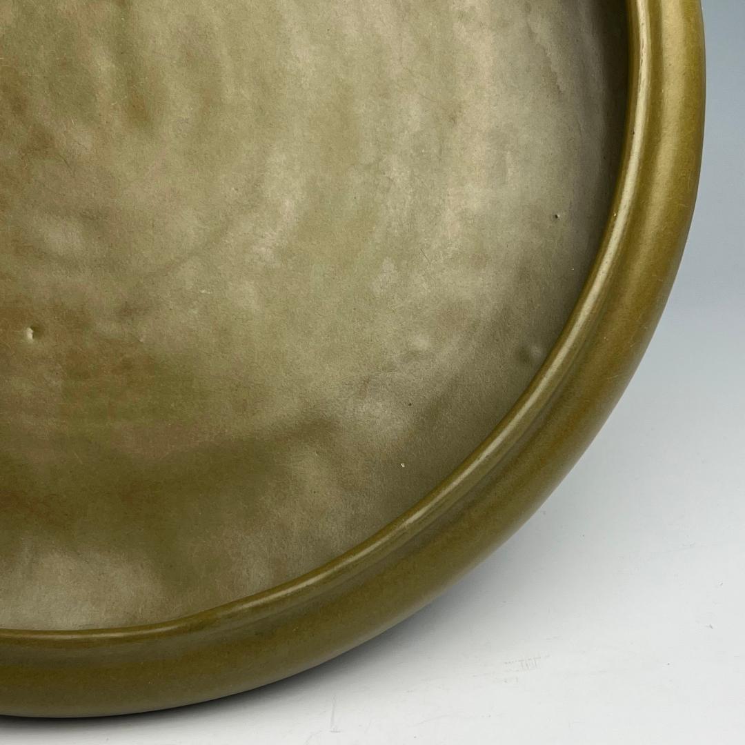 蕎麦釉 茶葉末釉水盤 中国古玩 中国美術 唐物 擺件