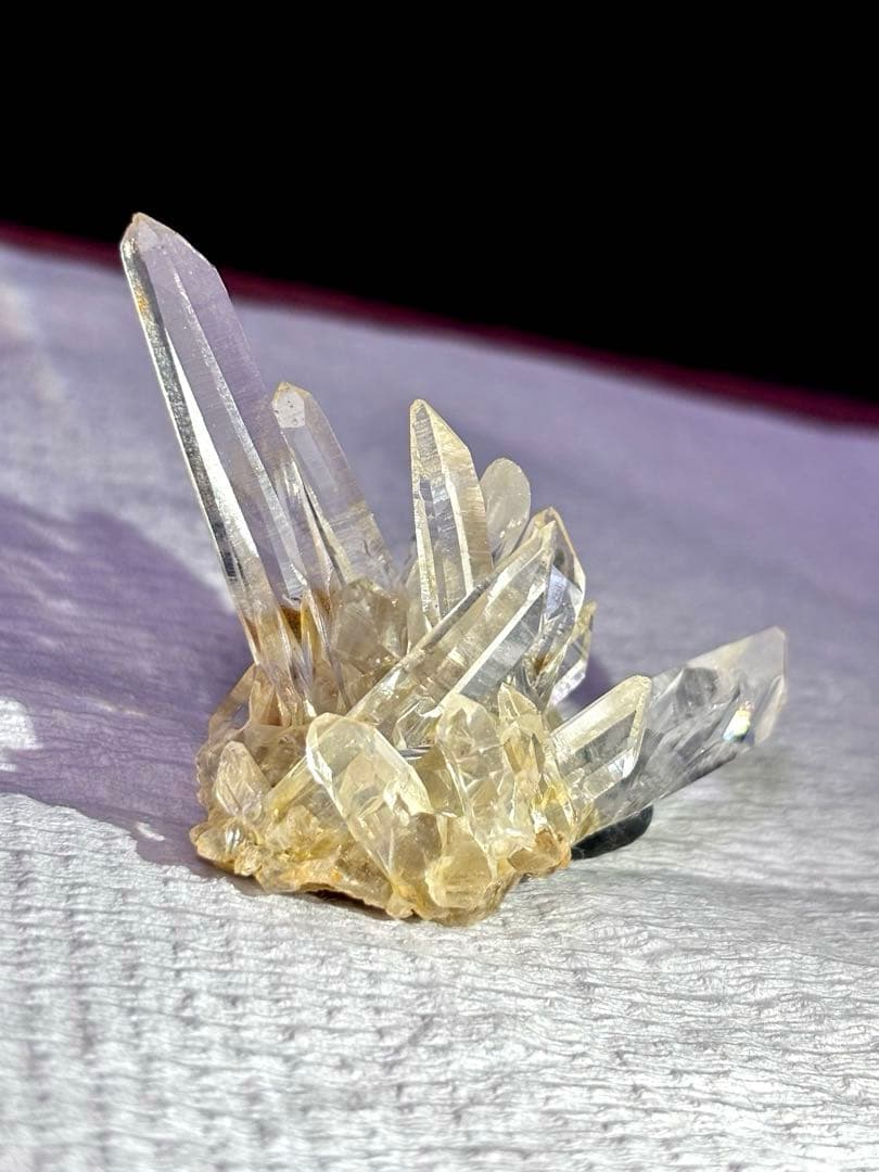 【超希少】天然ヒマラヤ水晶 (インド/サインジ産) 原石 鉱物標本 レア産地