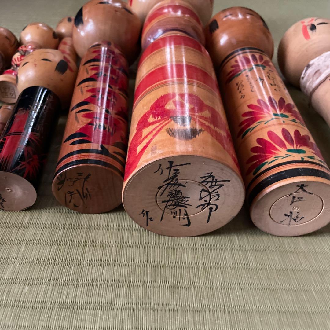 伝統こけし　工芸品　民芸品　まとめ売り
