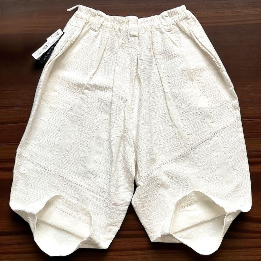 未使用 タグ付き MOYURU サルエルパンツ 立体裁断 サイズ M〜L