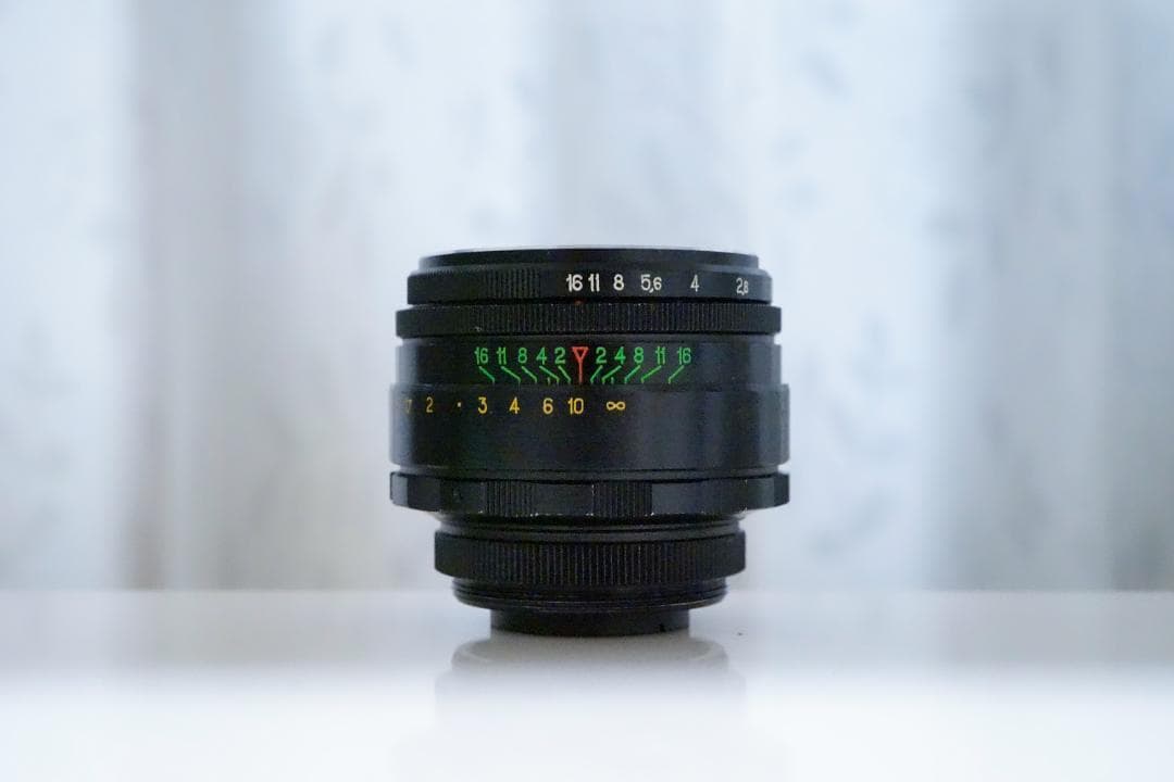 Helios44-2 58mm f2 M42 Zeissの銘玉Biotarコピー