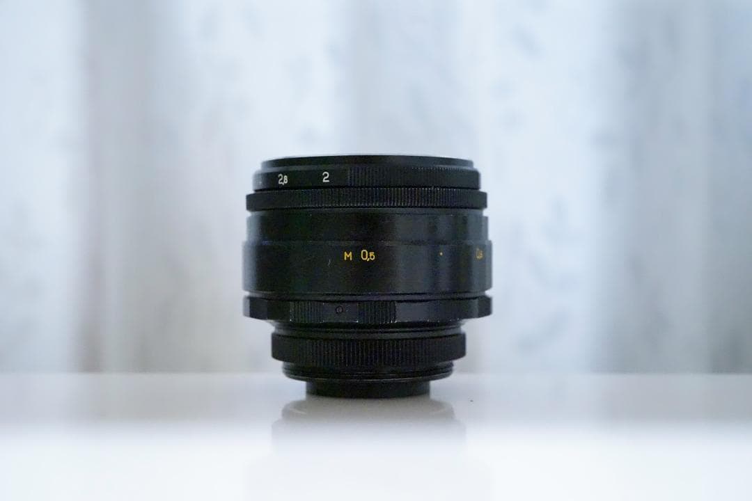Helios44-2 58mm f2 M42 Zeissの銘玉Biotarコピー