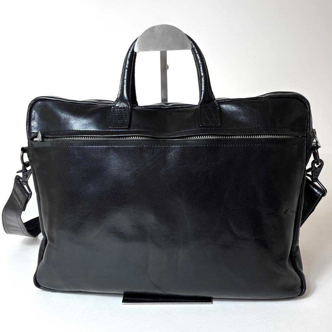 【希少】 PORTER オールレザー 2WAY ブリーフケース ビジネスバッグ