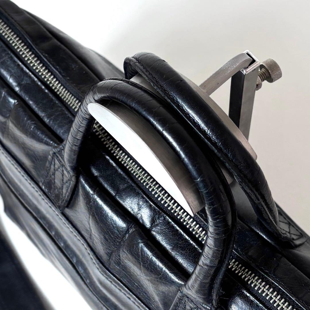 【希少】 PORTER オールレザー 2WAY ブリーフケース ビジネスバッグ