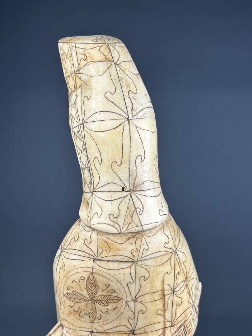 骨　製　観音像 古美術