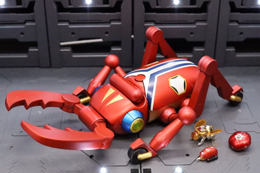 タイムボカンメカ3機＆ミニメカ＆タイムガイコッツ【全塗装・完成品】