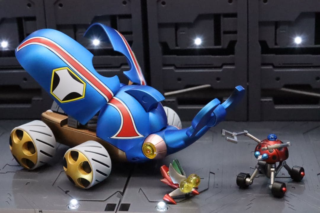 タイムボカンメカ3機＆ミニメカ＆タイムガイコッツ【全塗装・完成品】