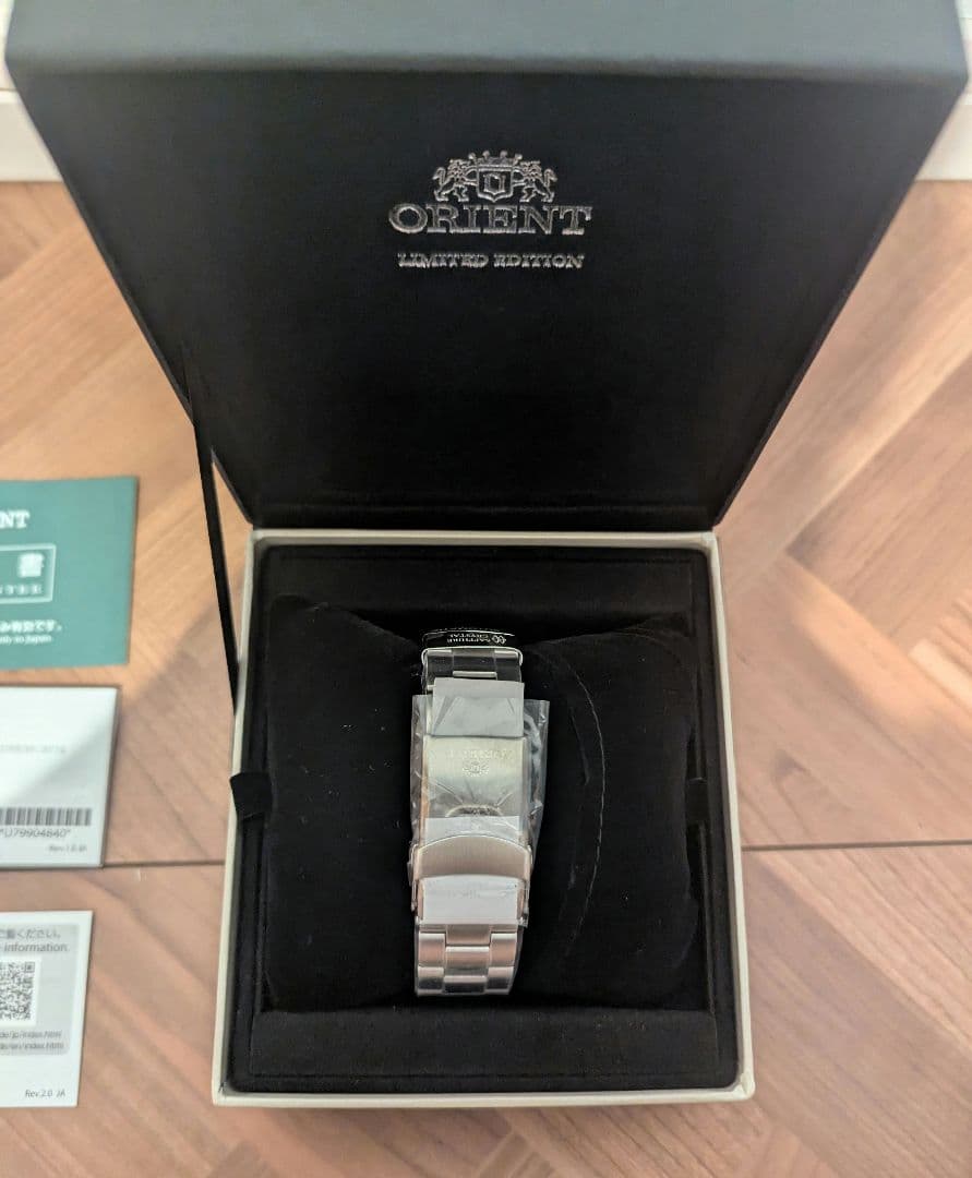 限定 希少 ORIENT Mako 40 RN-AC0Q04L ラベンダー