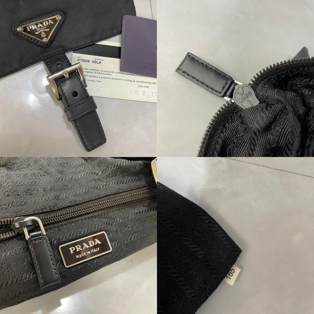 PRADA ショルダーバッグ プラダ クロスボディバッグ BT0520 ブラック