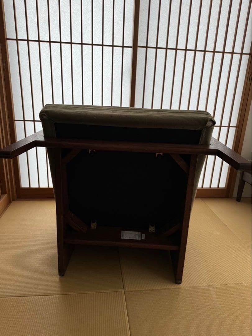 広松木工　1人がけソファ　オットマン　セリオ