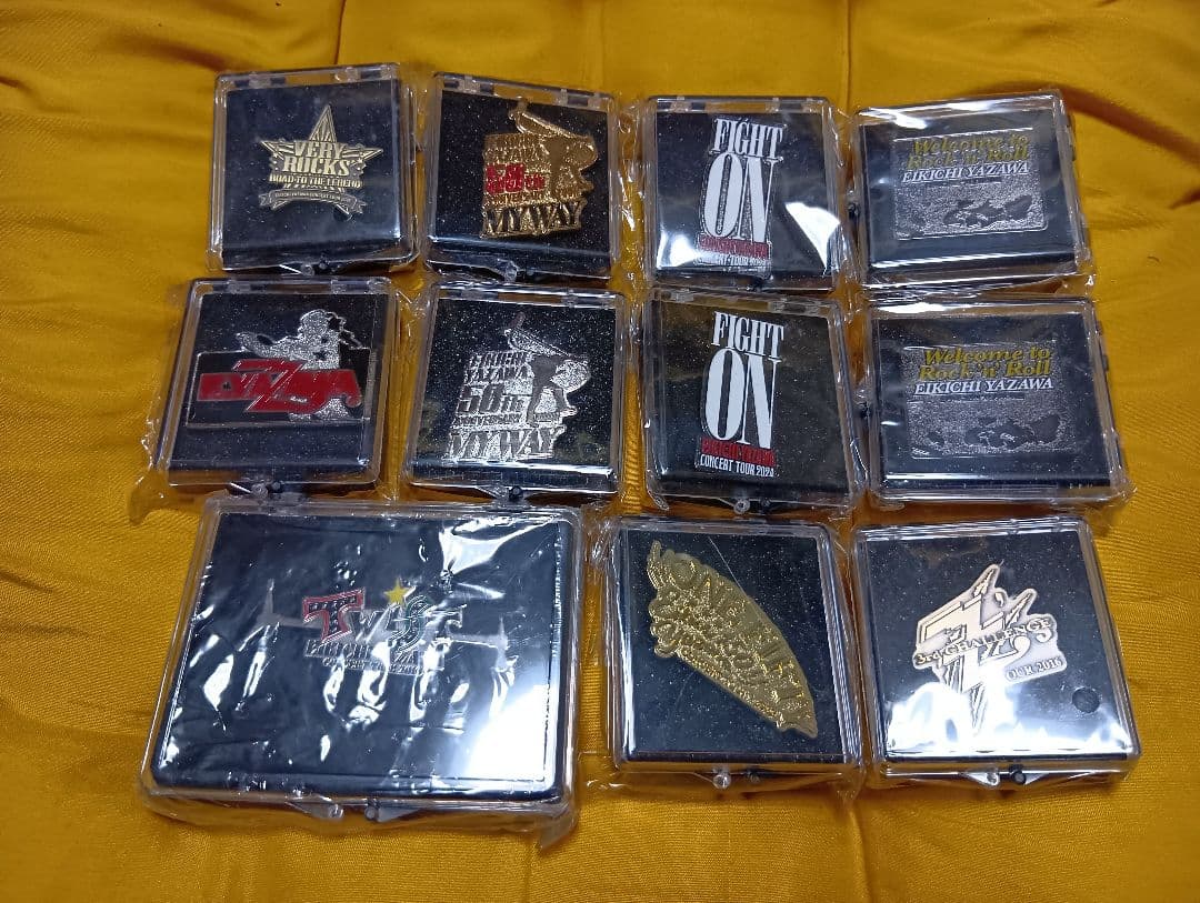 矢沢永吉 ＳS席　バッヂ　１１個