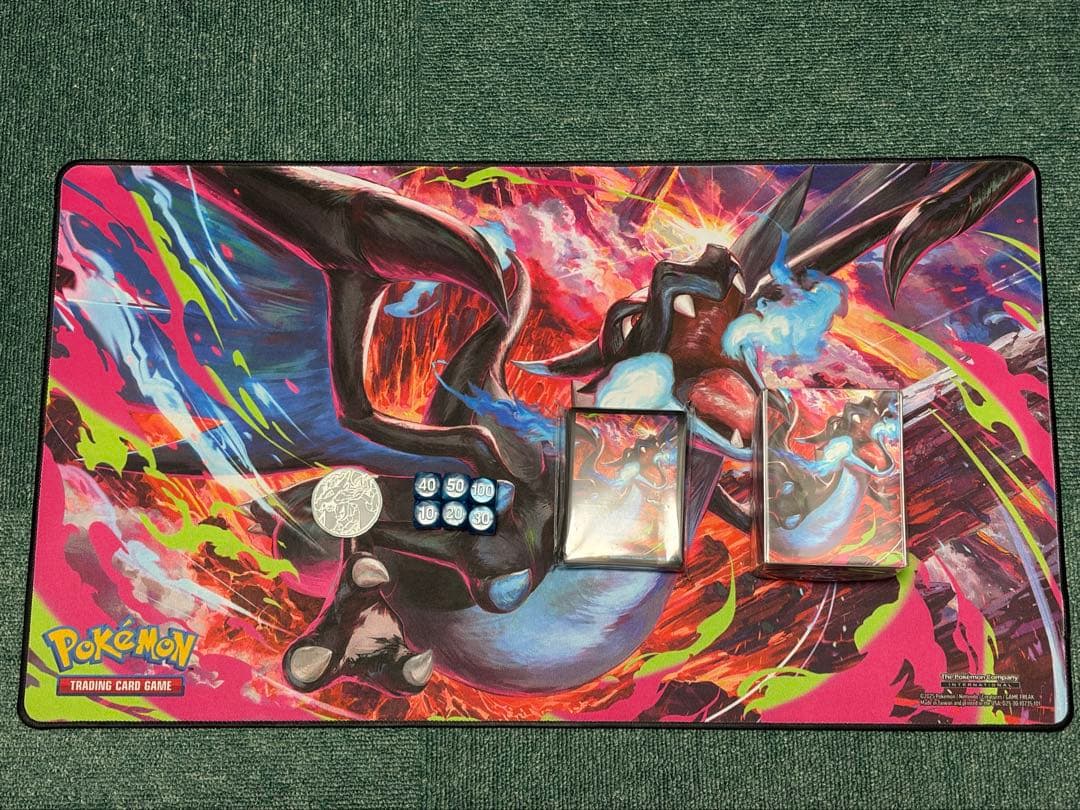 ポケモンカード 海外 メガリザードンX プレミアムコレクション サプライセット