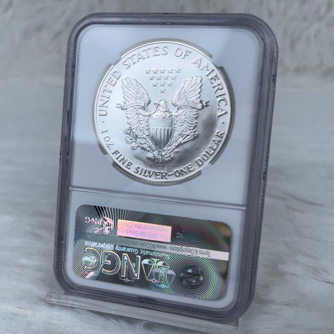 【銀高騰】1992年 イーグル銀貨 NGC MS69 AI需要 資産防衛 希少