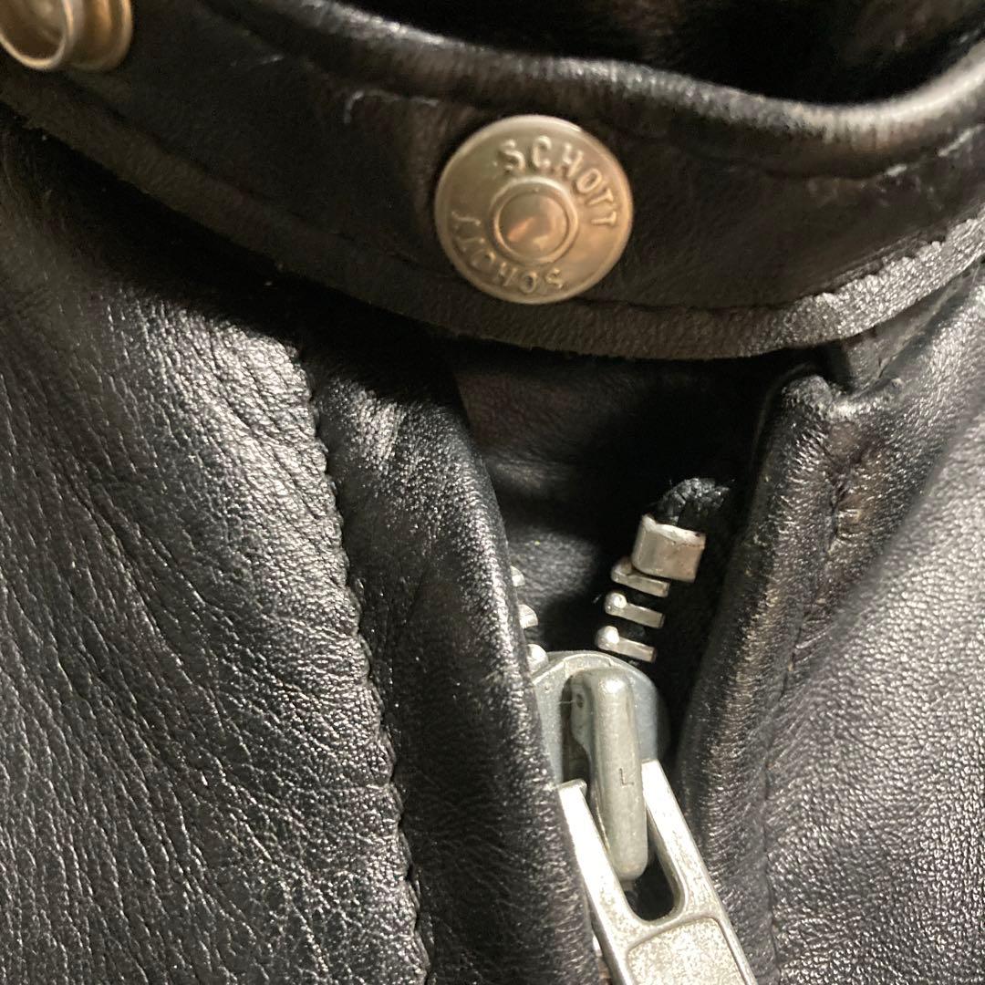 SCHOTT 牛革 641 38inc M相当、