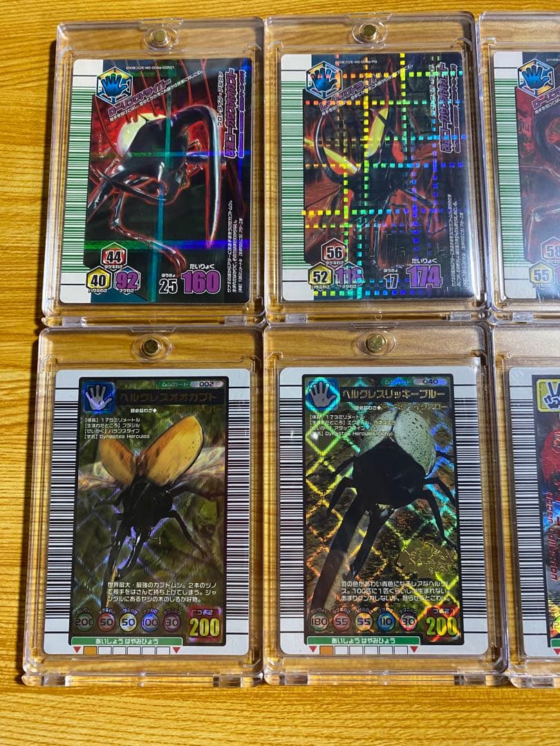 ムシキング　まとめ売り　改造コーカサス　ヘルクレスリッキーブルー　アクティオン等