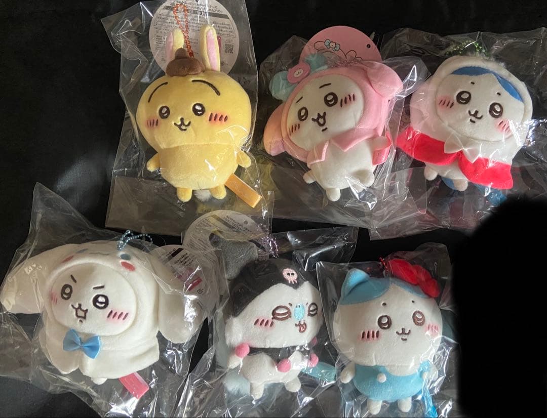 ちいかわ サンリオキャラクターズ ぷちミニマスコット 6種セット