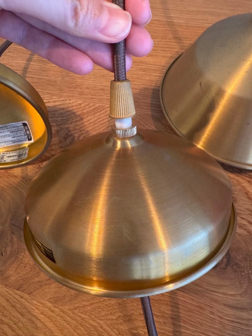 ペンダントライト2個セット