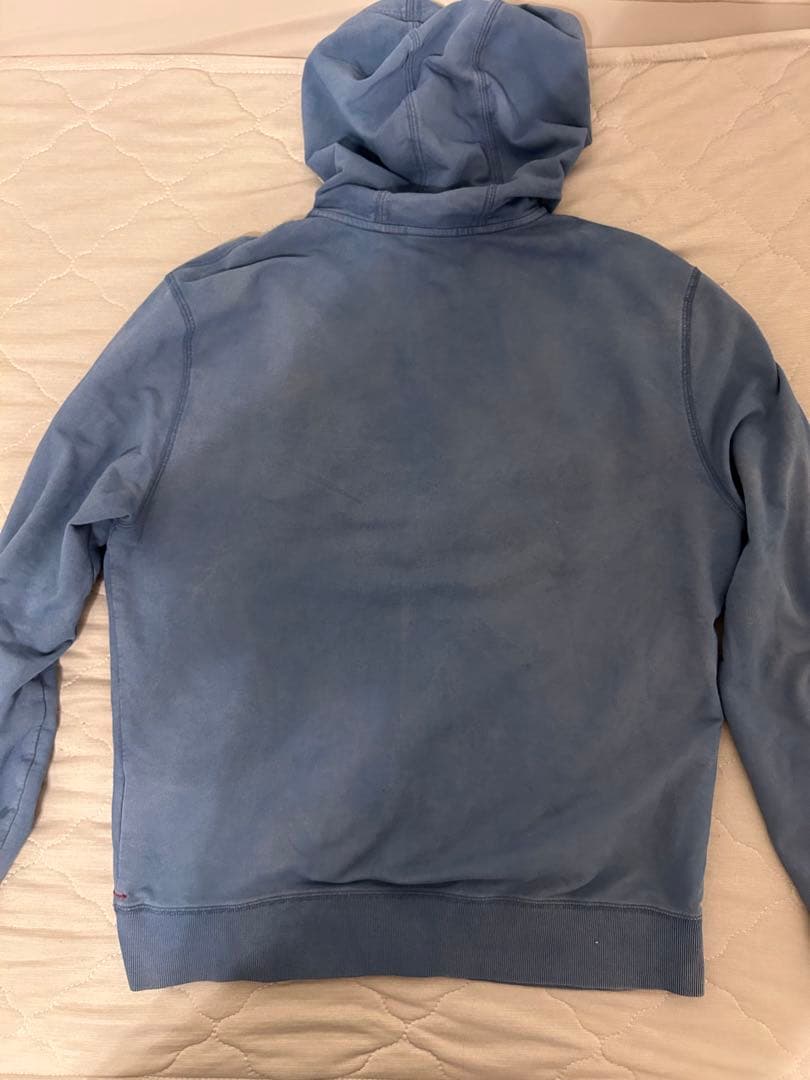 MONCLER フルジップパーカー ブルー