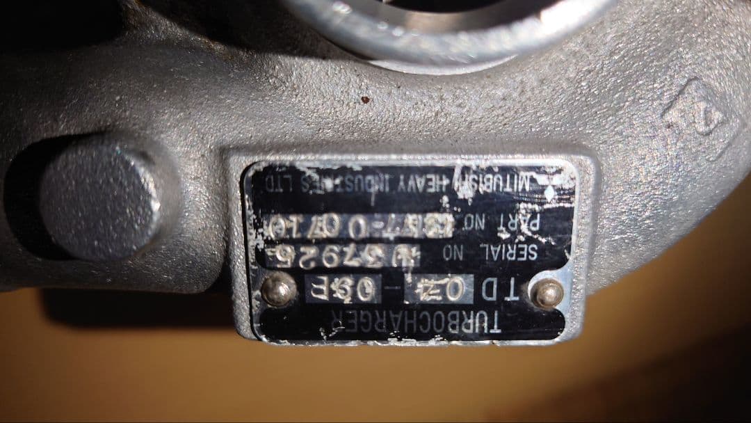 TD04-09B タービンF6A K6A JB アルト カプチーノ HT07