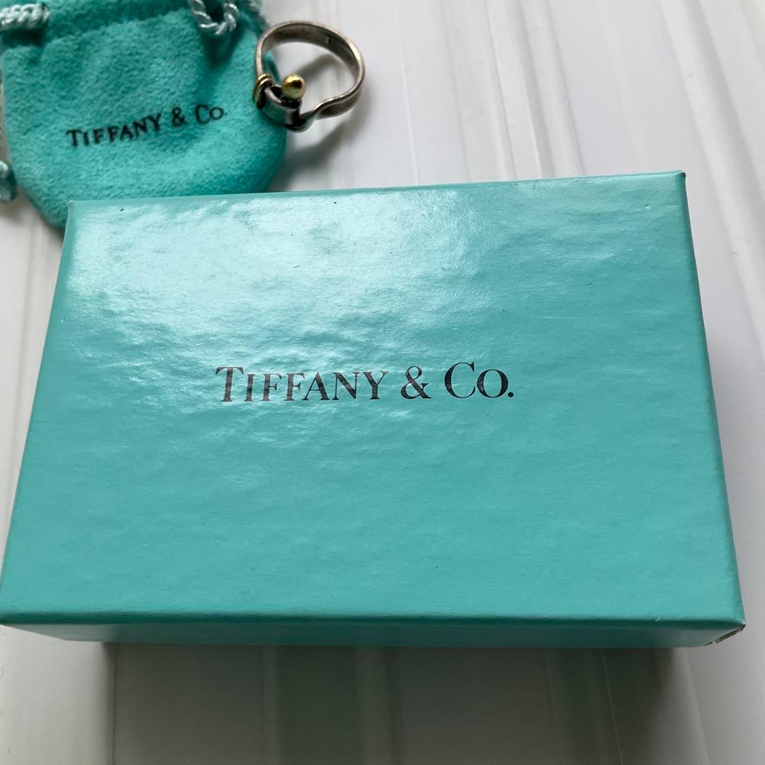 Tiffany & Co. シルバー　ゴールド　リング　ティファニー