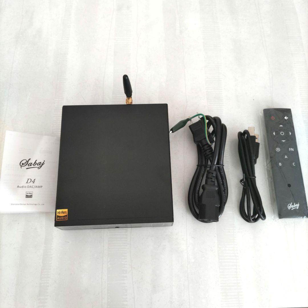 Sabaj D4 DA コンバーター&ヘッドホンアンプ一体型
