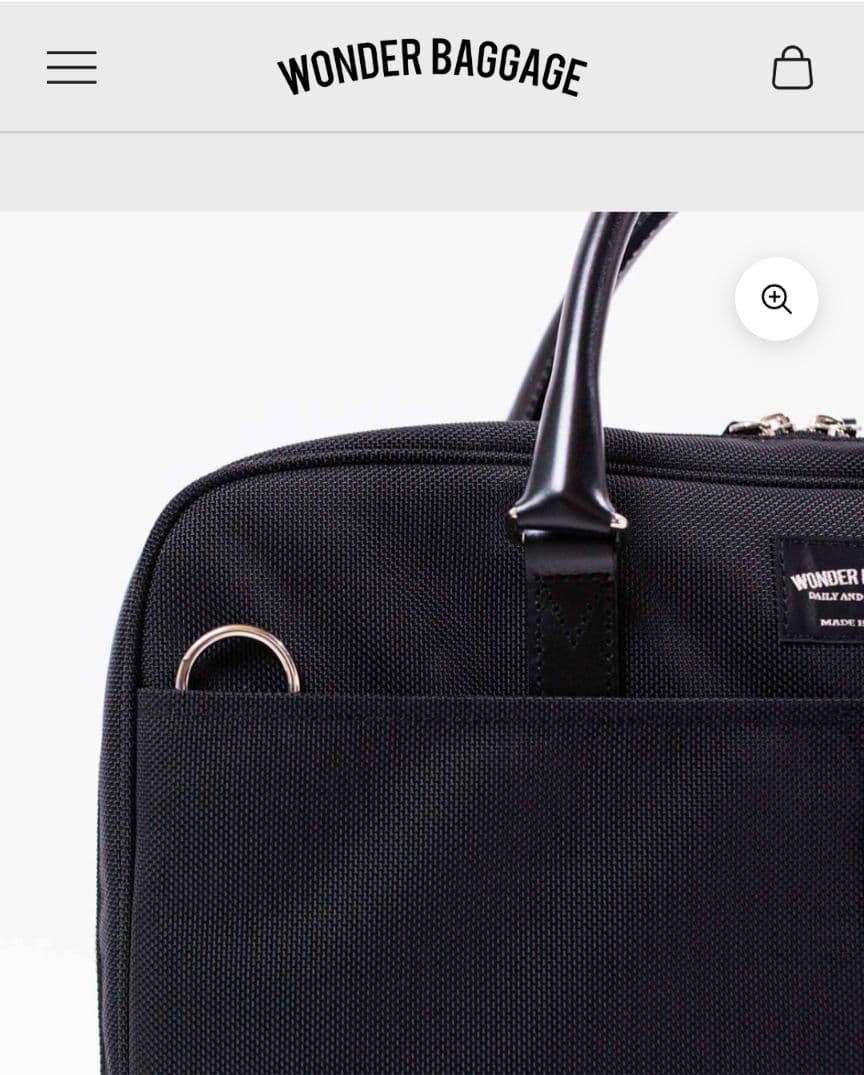 【くろみに】WONDER BAGGAGE　MG ビジネスバッグ